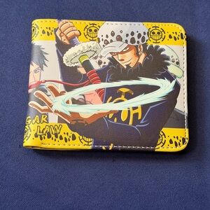 One Piece Trafalgar D Water Law brand new anime wallet